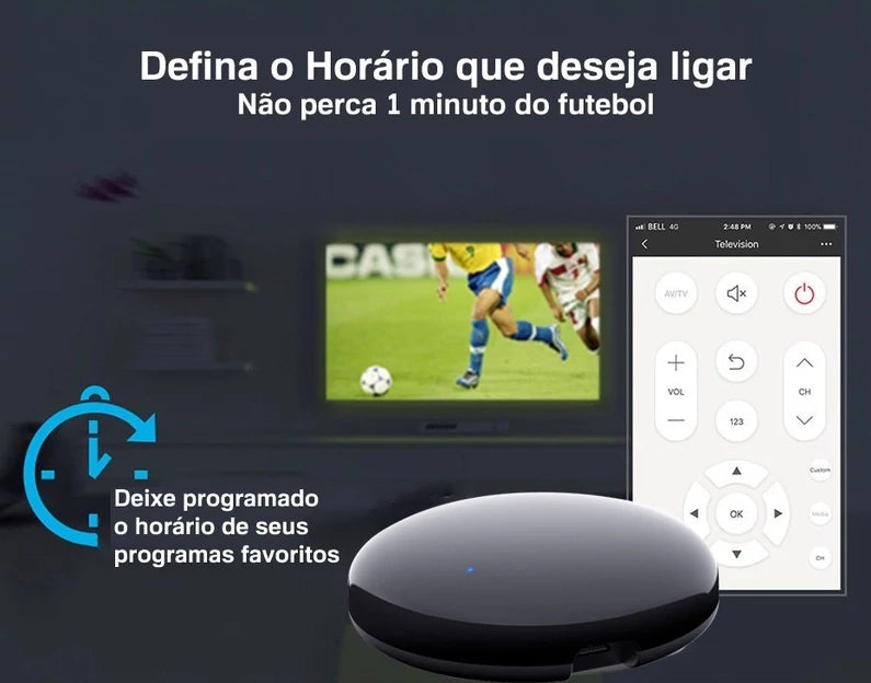 Controle Inteligente Universal Infravermelho Wifi Smart - Alexa Google Home