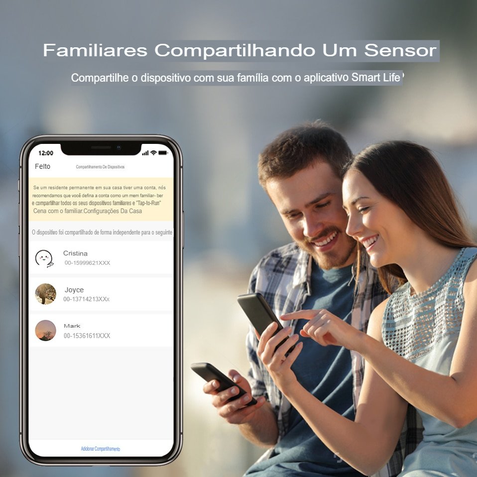 Sensor De Abertura Porta Janela Wifi Google Home Alexa
