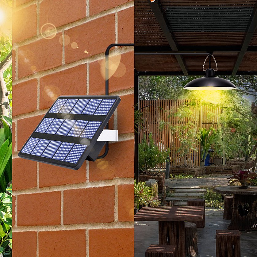 Kit completo Lâmpada LED Energia Solar Ip65 à Prova D'água