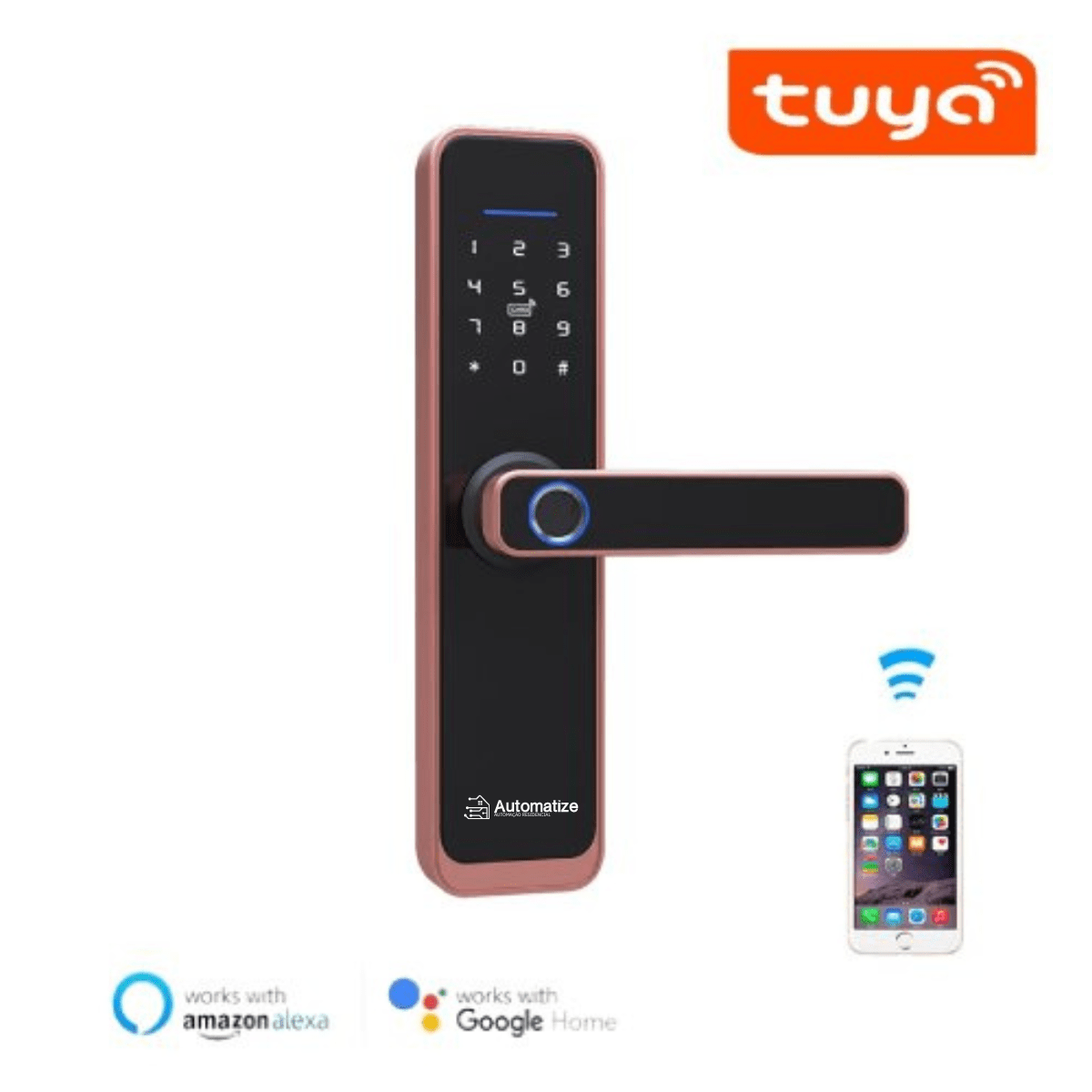 Fechadura Inteligente Wi-Fi com Impressão Digital - FRETE GRÁTIS + ENVIO IMEDIATO