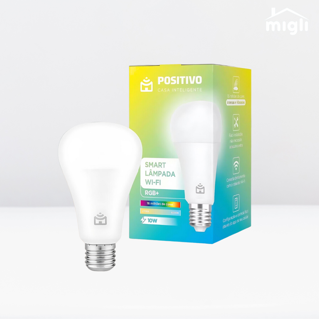 Lâmpada Smart Positivo