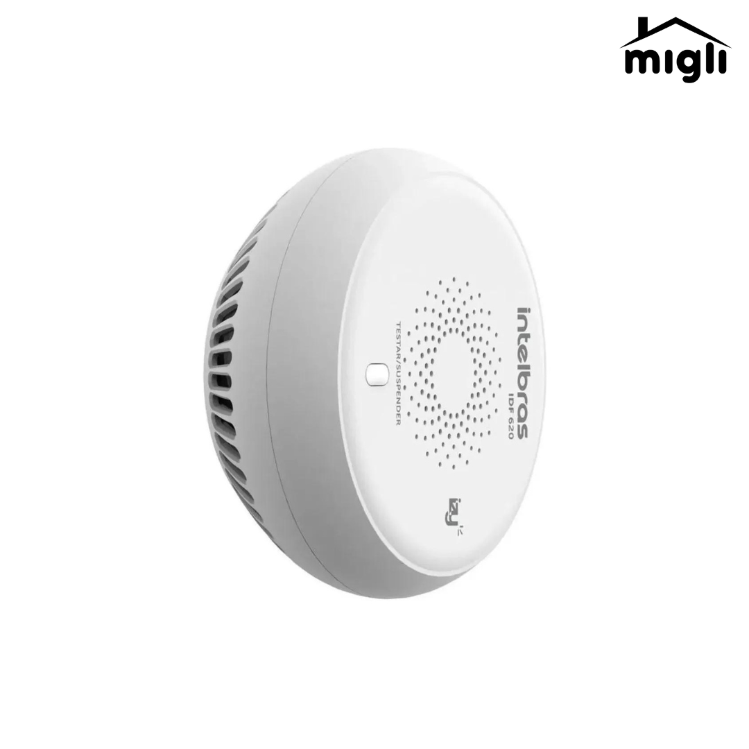 Sensor de Fumaça Smart Intelbras