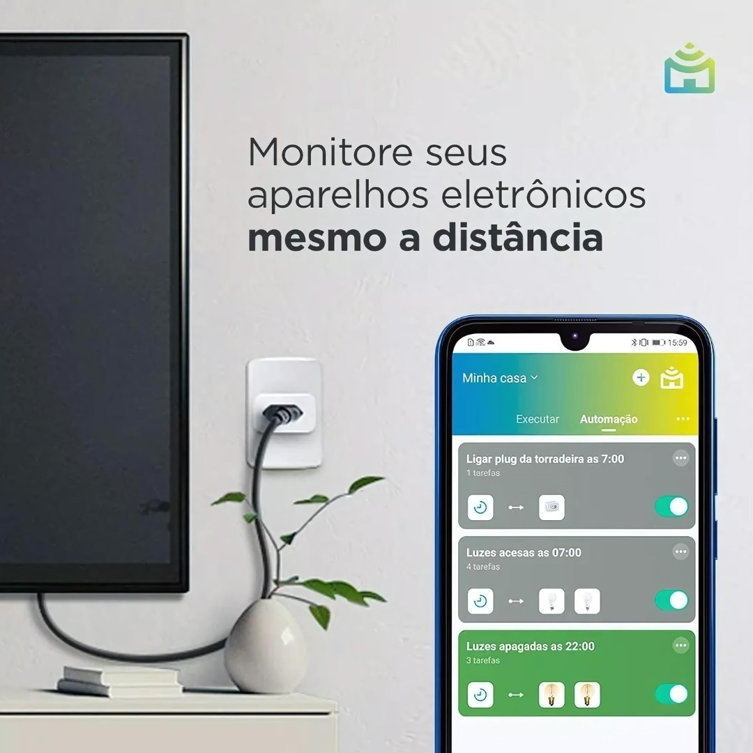 Plug de Tomada Smart Positivo