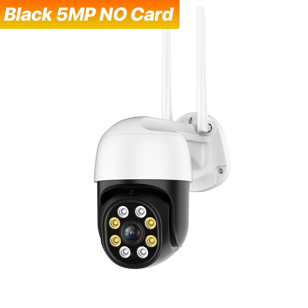 Câmera IP PTZ 4K 8MP HD Zoom Digital 4X Com Rastreamento