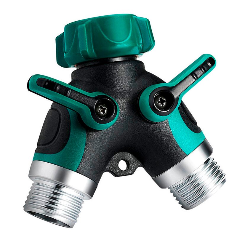 Divisor De Irrigação De Jardim 2 Vias Válvula Y