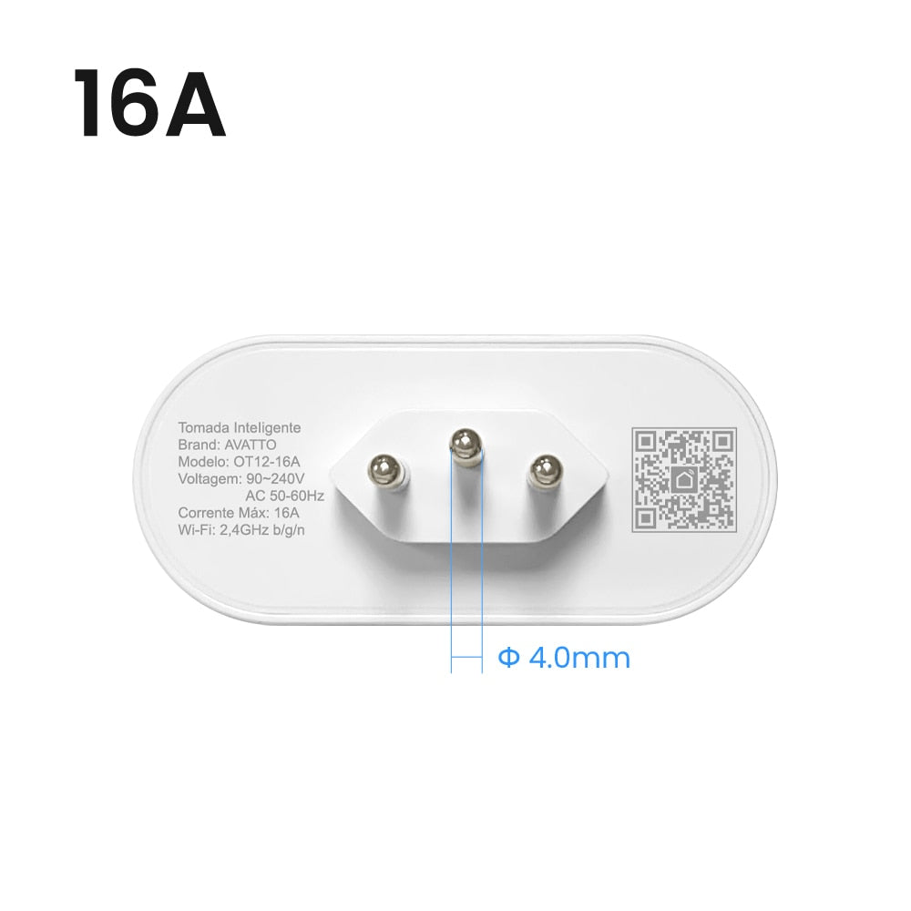 Tomada Inteligente Wifi Smart 16A App - Alexa Google Home