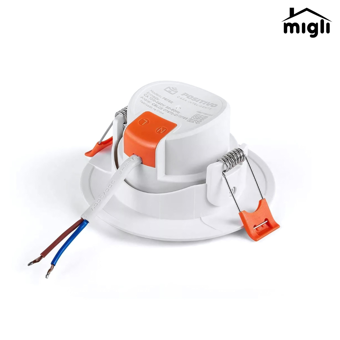 Luminária Spot de Embutir RGB Smart Positivo